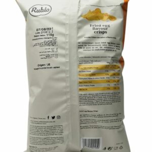 Rubio- Extraordinas Crisps: Fried Egg Flavor (115g)